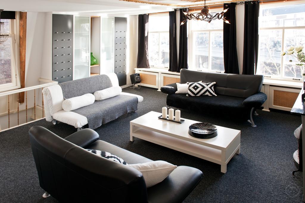Canal Holiday Apartment Amsterdam Rum bild